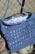 Petit sac vintage bleu au crochet -épuisé