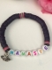 Set de 3 bracelets namasté, zen, yoga, et feuille ginkgo