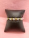 Rozenn - bracelet en quartz rose et perles unakite 6mm