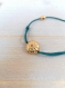 Bracelet femme doré oursin • bracelet boho bohème • bracelet plage tendance • cadeau pour elle, cadeau fête des mères, bracelet d’amitié