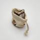 Memory en bois animaux de la mer - 26 cartes - ecriture de script - sac de rangement offert