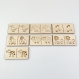 Mon premier domino animalier - 28 cartes - sac de rangement offert 