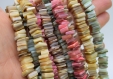 Lot de perles de coquille mixtes 3 couleurs - lot de 40/80 perles