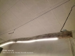 Suspension luminaire design en bois flotté led
