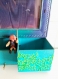 Cadre playmobil pèle mêle à photos, crochets pour clés, rangement courrier, figurines playmobil