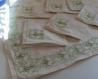 Nappe broderies richelieux