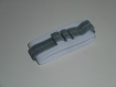 Bracelet support de tubes d'analyses- blanc/vert amande - taille s