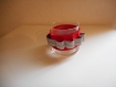 Bracelet support de tubes d'analyses- rouge/gris- taille m