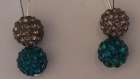 Boucles d'oreilles en perles de verre