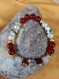 Bracelet femme en perles de gemme