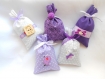 Bags provence lavender : 5 bags - ester in provence collection