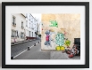 Cadre street art 30-40 cm / street art / idée cadeau / photo street art / cadre street art / décoration street art / cadeau original 