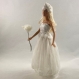 Vêtements pour poupée barbie - robe de mariée romantique