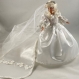 Vêtements pour poupée barbie - mariage princier... robe d'exception...