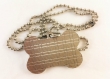 Médaille,bijoux pour chien, avec chaîne