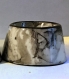 Coquetier conique en porcelaine-à l'unité peint à la main