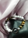 Bracelet femme – mystere -  pierres naturelles – fait main