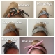 Bandeau cheveux femme headband ajustable rigide