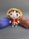 Luffy, amigurumi crochet