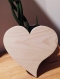 Coeur en bois à personnaliser
