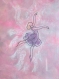 Peinture la danseuse sous cadre