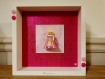 Cadre playmobil décoratif personnalisable la princesse tagada gravé d'un message tendre et bienveillant ma princesse