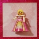 Cadre playmobil décoratif personnalisable la princesse tagada gravé d'un message tendre et bienveillant ma princesse