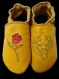 Customizable soft leather slippers with barefoot flexibility - handmade with 100% italian leather by tomar creation