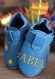 Step up your kids' summer style with personalized velcro leather slippers from tomar creation!