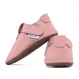 Soft leather slippers velcro barefoot for kids from 18 to 32