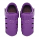 Summer velcro leather slippers barefoot for kids from 18 to 32