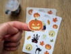 Planche de stickers booh !! idéal pour bullet journal planner agenda scrapbooking et cartes
