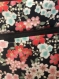 Double trousse, fleurs japonnaises
