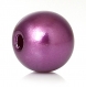 Lot 20 perle imitation 8mm violet pour vos creation bijoux, collier, bracelet...
