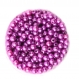 50 perles 6mm imitation brillant couleur violet creation bijoux, bracelet