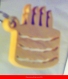 (1026) porte clés gâteau anniversaire