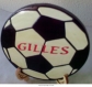 (599) trophée ballon de foot prénom