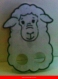 586 marionnette mouton