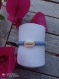 Bracelet en perle heishi personnalisé avec coquillage