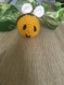 Amigurumi abeille porte-clé 