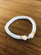 Bracelet en perles heishi 