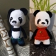 Bacchus la panda au crochet