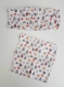 Lot de 8 mouchoirs enfant - tissu lavable (thème : oiseaux)