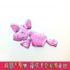 Cochon rose - magnets multiples d'artiste