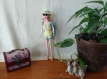 Vêtement poupée mannequin barbie randonnée short top chapeau 