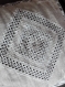 Coussin broderie hardanger carré 40x40