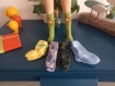 Lot paires de chaussettes pour poupée 50 à 52 cm