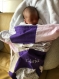 Couverture bébé 70x100 cm avec prénom - tissus et motifs personnalisables
