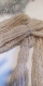 Echeveau de laine filée à la main au rouet - 50 g - env 229 m