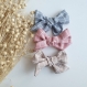 Barrettes noeud pince cheveux